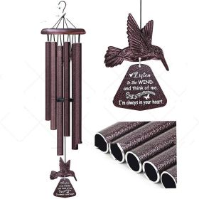 32in Commemorative Metal Wind Chime Outdoor