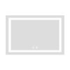 Bathroom Vanity LED Lighted Mirror-(Horizontal/Vertical with double bond)-36*28in