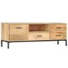 TV Stand 51.2"x11.8"x17.7" Solid Wood Mango
