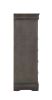 ACME Louis Philippe Chest in Dark Gray 26796