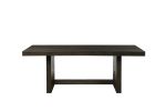 ACME Haddie Dining Table, Distressed Walnut (1Set/2Ctn) 72210