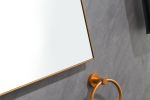 (ONLY FOR PICKUP) 72 x 36Inch LED Mirror Bathroom Vanity Mirror with Back Light;  Wall Mount Anti-Fog Memory Large Adjustable Vanity Mirror