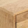 TV Stand 51.2"x11.8"x17.7" Solid Wood Mango