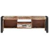 TV Stand 47.2"x11.8"x15.7" Solid Wood Reclaimed