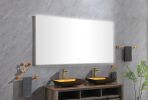 (ONLY FOR PICKUP) 72 x 36Inch LED Mirror Bathroom Vanity Mirror with Back Light;  Wall Mount Anti-Fog Memory Large Adjustable Vanity Mirror