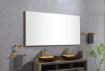 (ONLY FOR PICKUP) 72 x 36Inch LED Mirror Bathroom Vanity Mirror with Back Light;  Wall Mount Anti-Fog Memory Large Adjustable Vanity Mirror