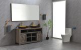 (ONLY FOR PICKUP) 72 x 36Inch LED Mirror Bathroom Vanity Mirror with Back Light;  Wall Mount Anti-Fog Memory Large Adjustable Vanity Mirror