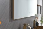 (ONLY FOR PICKUP) 60x 36Inch LED Mirror Bathroom Vanity Mirror with Back Light;  Wall Mount Anti-Fog Memory Large Adjustable Vanity Mirror