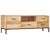 TV Stand 51.2"x11.8"x17.7" Solid Wood Mango