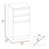 Cassel 2-Drawer Dresser Dark Walnut