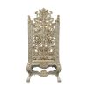 ACME Danae SIDE CHAIR (SET-2) PU, Champagne & Gold Finish DN01198