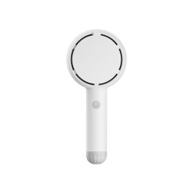 Handheld Portable Mute USB Rechargeable Fan With Light (Option: White-USB)