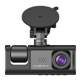 HD 1080p Three-record Driving Recorder (Option: B-Front and Inside)