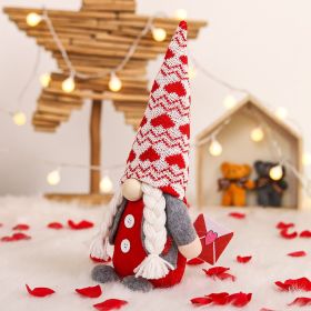 Valentine's Day Decorations Christmas Plush Doll Forest Man Doll (Option: Womens style)