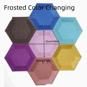 Silver Rose Gold Disposable Paper Tray (Option: Frosted Color Changing-8 Pack 9 Inch Plate)