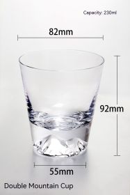 Snow Mountain Cup Wine Glass Whiskey (Option: SAKOND Cup 230ml)