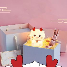 Fashion Simple Colorful Silicone Night Lamp (Option: Luxury Packaging)