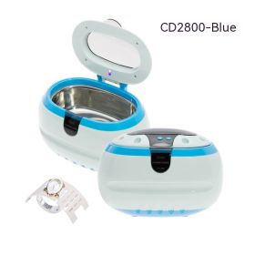 Small Ultrasonic Cleaning Machine Jewellery Glasses (Option: Pink-220V US)
