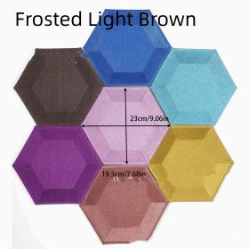 Silver Rose Gold Disposable Paper Tray (Option: Frosted Light Brown-8 Pack 9 Inch Plate)