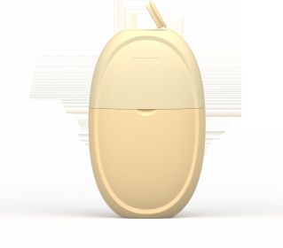 Face Application Ice Tray Beauty Supplies Mold (Option: Oval Yellow)