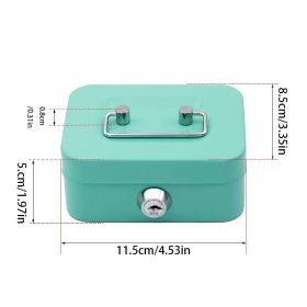 Creative Portable Coin Bank Storage Box (Option: Green Coin Bank)