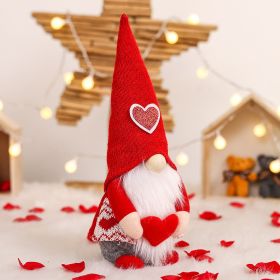 Valentine's Day Decorations Christmas Plush Doll Forest Man Doll (Option: Mens style)
