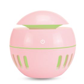 Planet Humidifier Three-in-one Mini USB (Option: Pink-100x100x85mm)