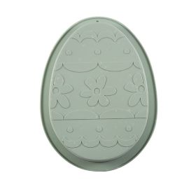 Silicone Easter Egg Dinosaur Rabbit Cake Plate Macaron Color Diy Baking Tool (Option: Dinosaur Egg)