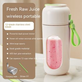 Home Multifunction Juicer Travel (Option: Green Juicer Cup-USB)