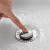 Sink Drain Stopper Bathroom 1.75 In;  Pop-Up Drain Stainless Steel With Overflow Anti-Clogging
